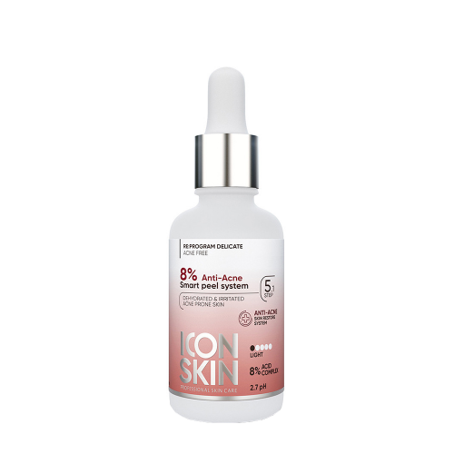 Пилинг-система Смарт 8% для проблемной кожи / Anti-acne Smart Peel System 8% 30 мл