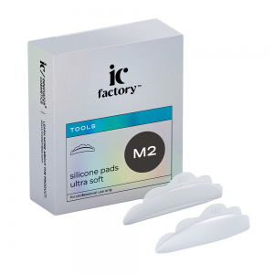 Валики силиконовые, размер M2 / Ultra Soft IC FACTORY 1 пара