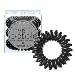 Резинка-браслет для волос / invisibobble ORIGINAL True Black
