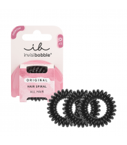 Резинка-браслет для волос / invisibobble ORIGINAL True Black (в картоне)
