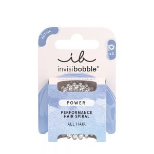 Резинка-браслет для волос / invisibobble POWER Crystal Clear (в картоне)