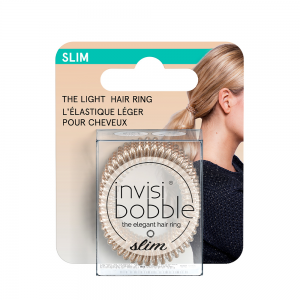Резинка-браслет для волос с подвесом / invisibobble SLIM Bronze Me Pretty