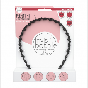 Ободок / invisibobble HAIRHALO True Dark Sparkle