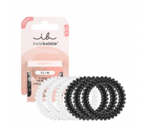 Набор резинок-браслетов для волос, 6 шт / invisibobble SLIM Day and Night