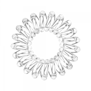 Резинка-браслет для тонких волос / invisibobble EXTRA CARE Crystal Clear