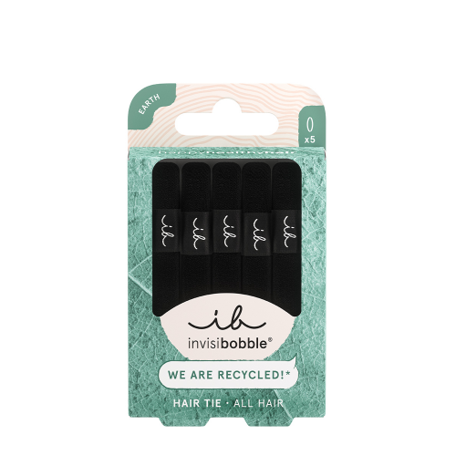 Резинка эластичная для волос / invisibobble HAIR TIE EARTH BLACK