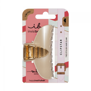 Заколка-крабик, размер M / invisibobble CLIPSTAR MHS Golden Clasp