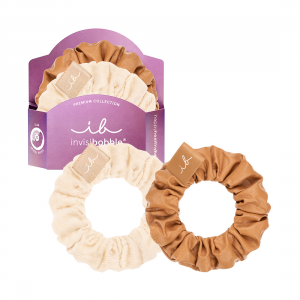 Резинка-браслет для волос / invisibobble SPRUNCHIE SLIM PREMIUM Crème de Caramel