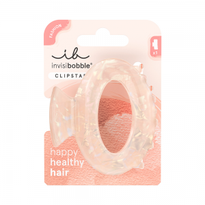 Заколка-крабик, размер М / invisibobble CLIPSTAR Rosy Bliss