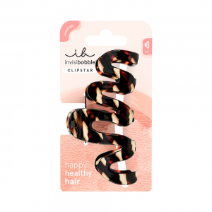 Заколка-крабик, размер L / invisibobble CLIPSTAR Cacoa Cream