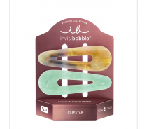 Заколка для волос, 2 шт / invisibobble CLIPSTAR PREMIUM Rainbow Carousel