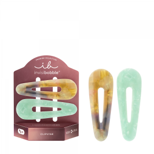 Заколка для волос, 2 шт / invisibobble CLIPSTAR PREMIUM Rainbow Carousel