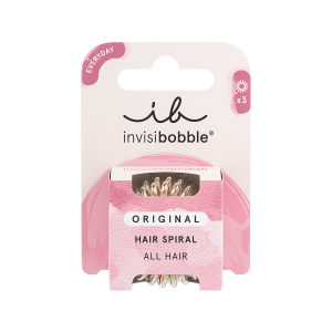 Резинка-браслет для волос / invisibobble ORIGINAL Bronze Me Pretty (в картоне)