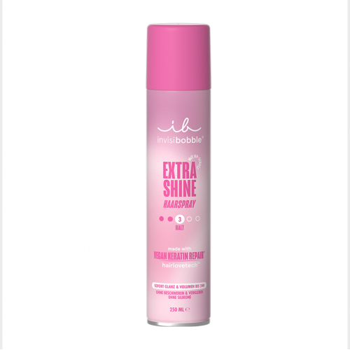 Лак для блеска волос средней фиксации / invisibobble Extra Shine Hairspray 250 мл