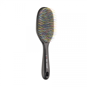Щетка для волос CRAZY BRUSH 1302, черная L