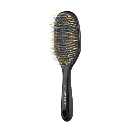 Щетка для волос CRAZY BRUSH 1302, черная L