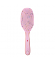 Щетка для волос CRAZY BRUSH 1302, розовая L