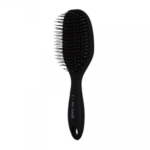 Щетка парикмахерская для волос Spider Soft 1502, черная матовая L