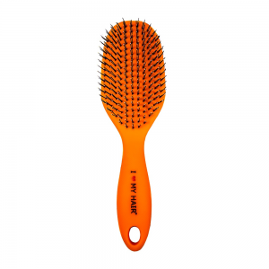 Щетка парикмахерская для волос Spider Soft 1502, оранжевая матовая L