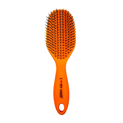 Щетка парикмахерская для волос Spider Soft 1502, оранжевая матовая L