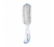 Щетка парикмахерская для волос Aqua Brush, синяя прозрачная M