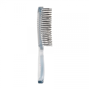 Щетка парикмахерская для волос Aqua Brush, синяя прозрачная M
