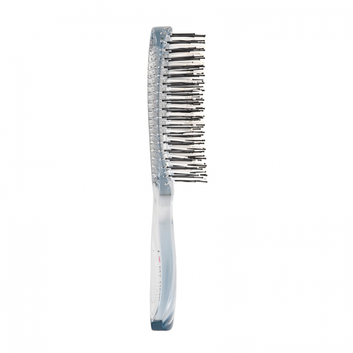 Щетка парикмахерская для волос Aqua Brush, синяя прозрачная M