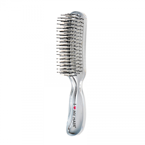 Щетка парикмахерская для волос Aqua Brush, синяя прозрачная M