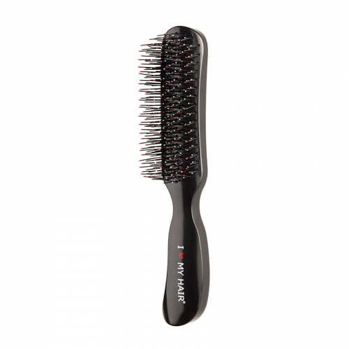 Щетка парикмахерская для волос Therapy Brush, черная глянцевая M
