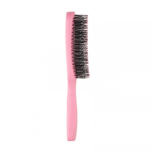 Щетка парикмахерская для волос Therapy Brush, розовая глянцевая M