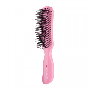 Щетка парикмахерская для волос Therapy Brush, розовая глянцевая M
