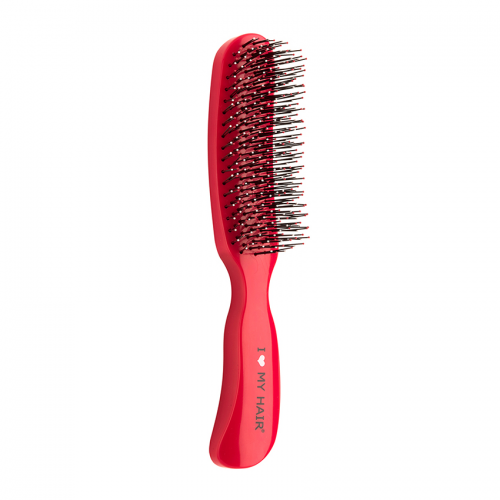 Щетка парикмахерская для волос Therapy Brush, красная глянцевая M