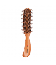 Щетка парикмахерская для волос Shiny Brush, деревянная