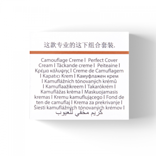 Крем-камуфляж тональный с высокой кроющей способностью, тон 02 / Perfect Cover Cream 5 мл