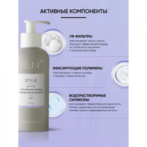 Крем уплотняющий для придания объема / STYLE THICKENING CREAM 200 мл