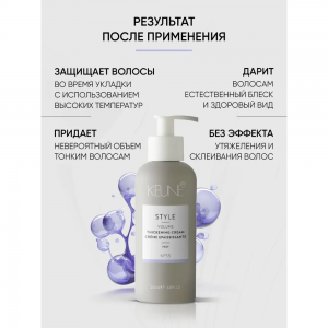 Крем уплотняющий для придания объема / STYLE THICKENING CREAM 200 мл