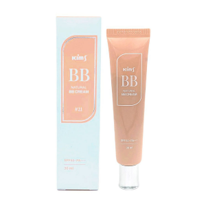 BB-средство многофункциональное SPF 50+ PA++++, 21 светло-бежевый / Kims Natural BB Cream 30 мл