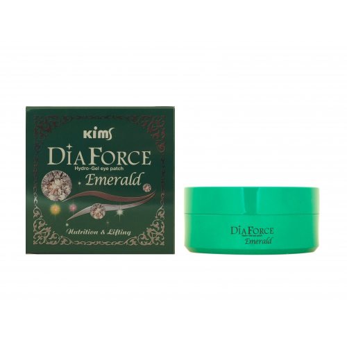 Патчи гидрогелевые Сила Изумруда / Dia Force Emerald Hydro-Gel Eye Patch 60 шт