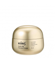 Крем антивозрастной для лица с протеинами кокона шелкопряда / Kims Gold Silk Cocoon Cream 50 мл