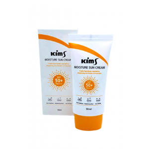 Крем увлажняющий солнцезащитный для лица / Kims Moisture Sun Cream SPF 50+ PA++++ Triple Function 50 мл