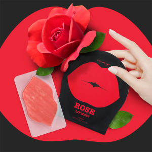 Патчи гидрогелевые для губ, роза / Rose Lip Mask Single Pouch 1 патч