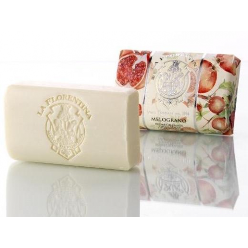 Мыло натуральное, гранат / Pomegranate 200 г