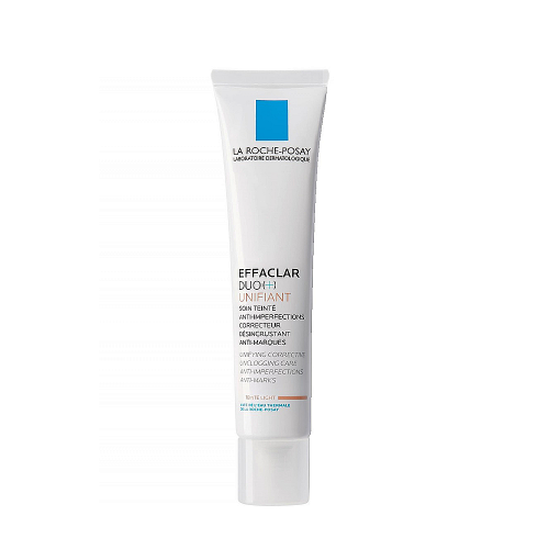 Уход тонирующий для проблемной кожи лица, светлый / EFFACLAR Effaclar DUO(+) 40 мл