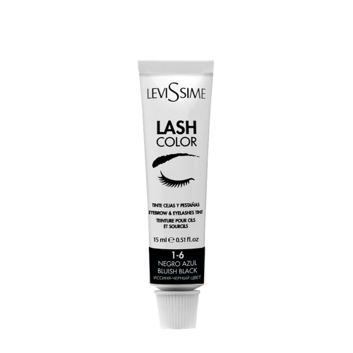 Краска для бровей и ресниц, № 1.6 иссиня-черный / Lash Color 15 мл