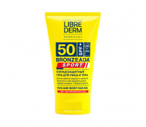 Гель солнцезащитный для лица и тела SPF 50 / BRONZEADA SPORT 150 мл