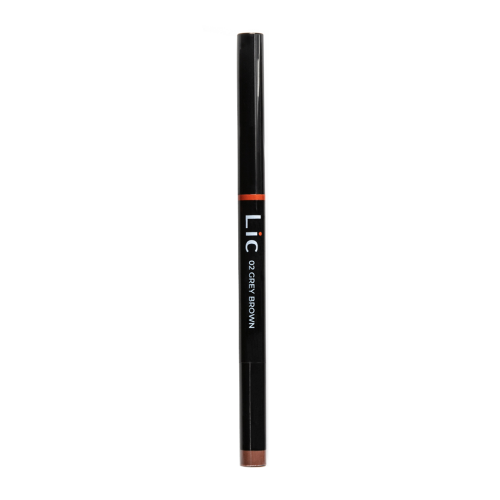 Карандаш механический для бровей с треугольным грифелем 02 /Mechanical eyebrow pencil Grey brown 12 гр