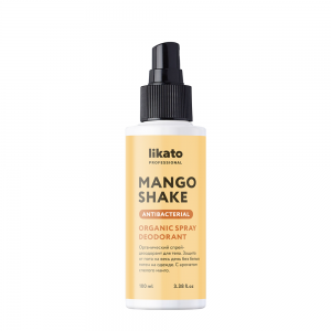 Спрей-дезодорант органический для тела / Mango Shake Likato professional 100 мл