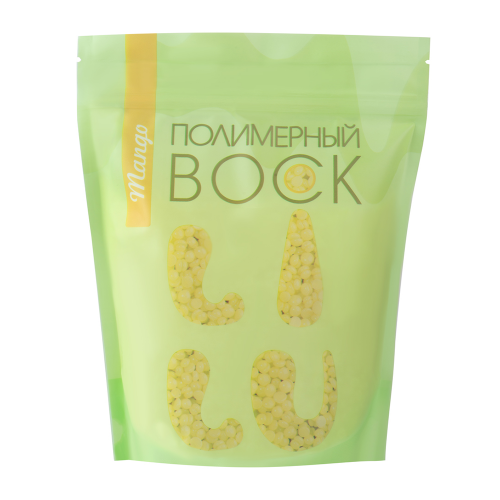 Воск полимерный в гранулах, полупрозрачный Mango / LILU 700 гр