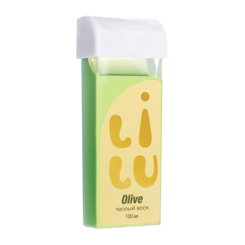 Воск тёплый в картридже, жидкий прозрачный Olive / LILU 100 мл