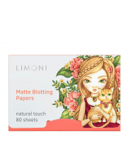 Салфетки для лица матирующие / Matte Blotting Papers pink 80 шт